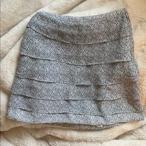 Black and White Skirt H&M